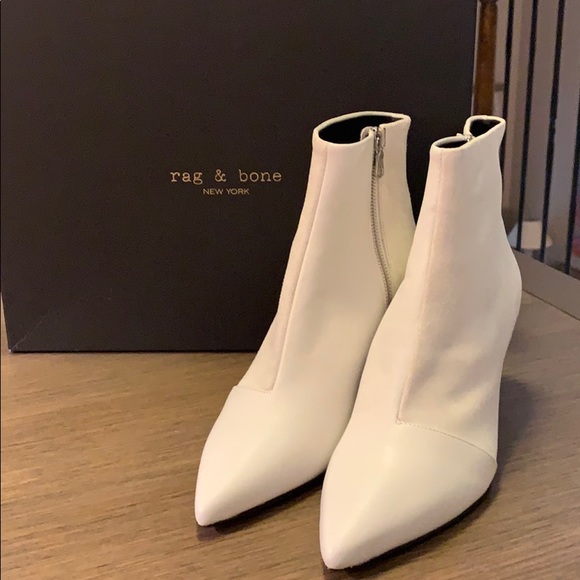 rag and bone beha boot white